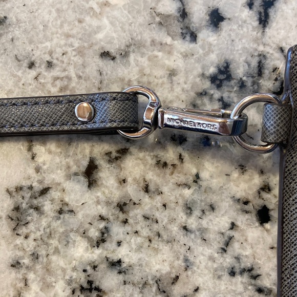 Michael Kors Charcoal Zip Wallet - Picture 12 of 12